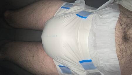 Big Diaper under my pants