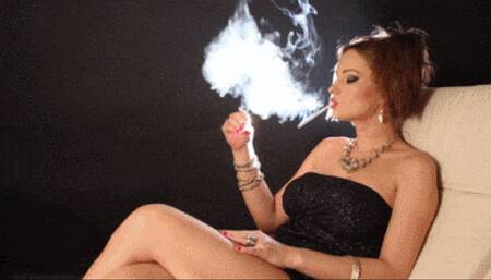 Elegant Abbie's Smoking! (MP4 FULL HD)