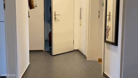 FLIGHT ATTENDANT HAS SMELLY NYLONS - MP4 HD