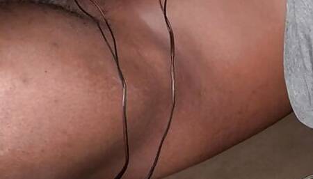 I CUM HARD In My Mouth!!!  TENS Unit ORGASM