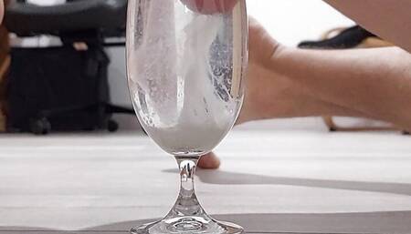 sperm swims in water