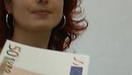 Beautiful German redhead playing with her favorite sex toy