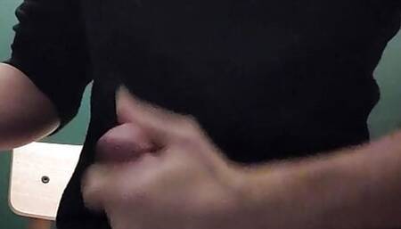 Cumshot at Donor office