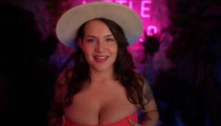 Little Clover Whispers loves showing off her big natural tits - NSFW ASMR