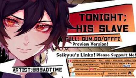 Genshin Impact Zhongli's BDSM Slave Tonight! Full: gum.co/GfFfZ