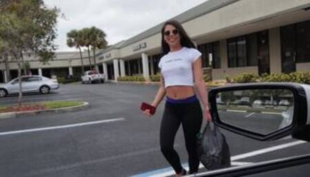 Flexible Latina teen Gina Valentina nicely banged in the doggy style