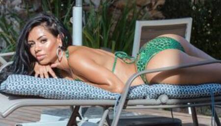 Black doll with huge boobs Canela Skin fucks with a long cock