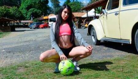 Good brunette with round bottom Kimberly Rey screwed from behind