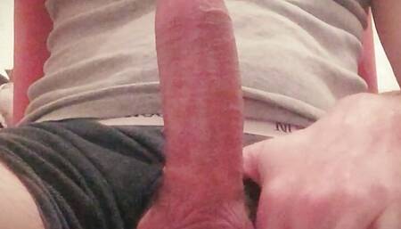 dick out through boxers