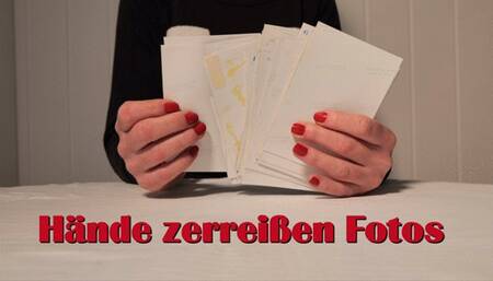 Tear photos -  Fotos zerreißen
