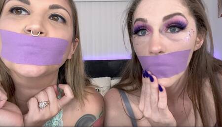 AYLA & TERRA TAPE GAG TRY ON 720p