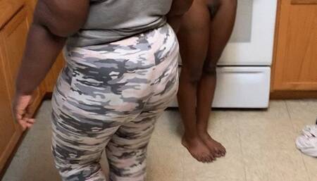 Ebony girl gets tied up and spanked part 2