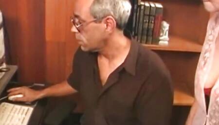 Two horny grannies love black cock!