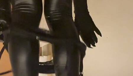 Play time while big cock pumped