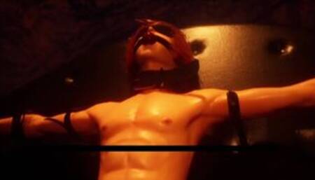 Whipping BDSM Domination with Hero and Witch - Japanese Hentai Game