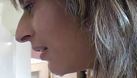Hot blonde MILF from Germany gets a hard cock in her muff