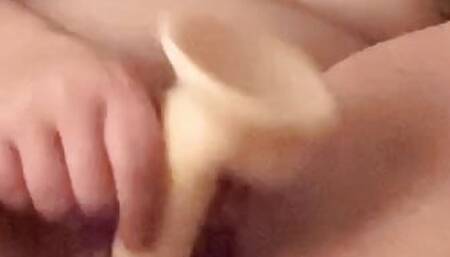 Fun with dildo
