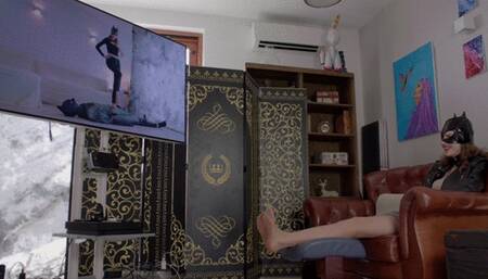 Stella Watch And Admire Her Own Clips - Tan Pantyhose - Polish And English Language - HD 1920x1080