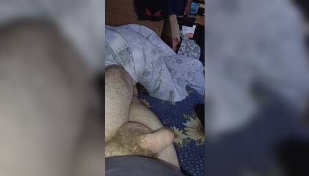 Little clit cum