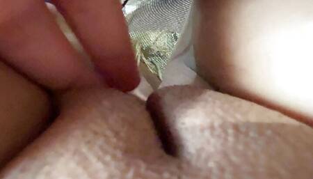 wet transparent pantyhose, pussy masturbation, orgasm