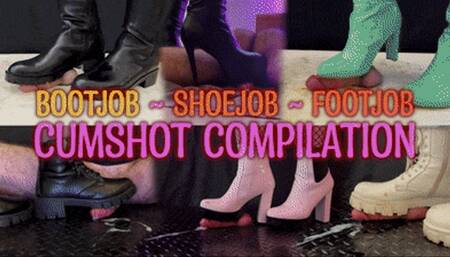 CBT Cumshots Compilation! (Boots, Shoes, Barefeet) TamyStarly - Bootjob, Ballbusting, Femdom, Shoejob, Crush, Ball Stomping, Foot Fetish Domination, Footjob, Cock  Board