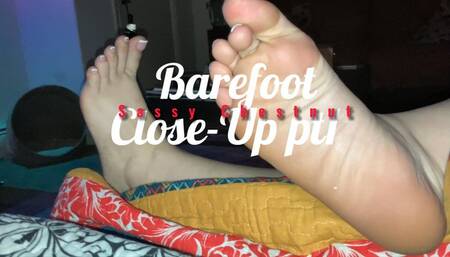Barefoot Close-Up selfie pt1