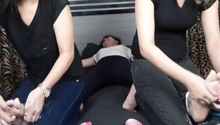 Sheila Tickled By Melissa & Marcia - PART #2 - FULL HD