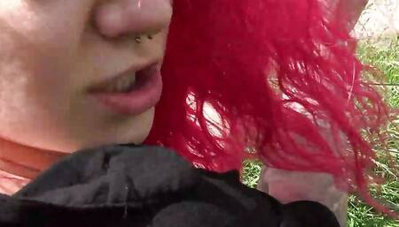 Perverse German Slut is getting fucked in Puplic.