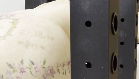 korean mistress anal tattoo, butt tattoo