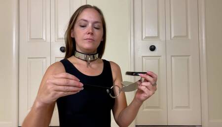 389 Rachel self bondage bit gag 4k Ultra HD