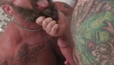 NASTYDADDY DILF Mack Austin Fucks Huge Muscular Davin Strong