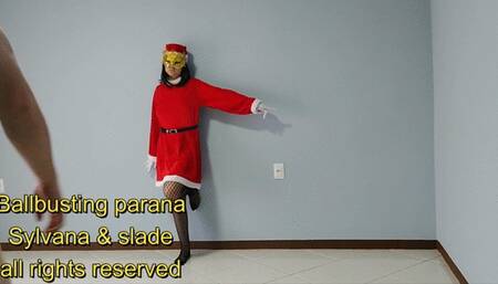 344 The femdom mama Klaus kick your gift