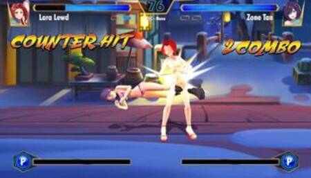 Lara Lewd vs Zone Tan 3d Version