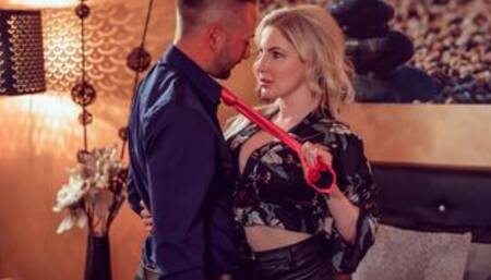 Busty goddess Georgie Lyall nicely screwed in the missionary pose