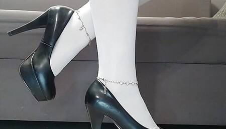 A beautiful woman relaxes - her husband is not at home (33)