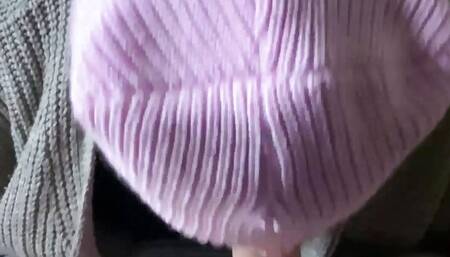 stepsister decided to suck me off