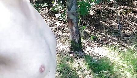 Risky Naked Walk