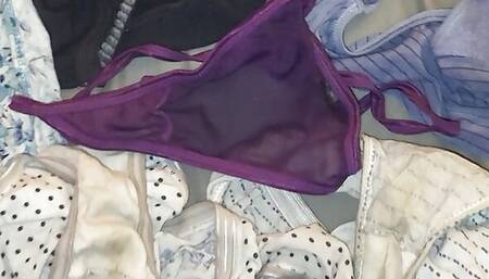 Wife Panties & Bra's on Display