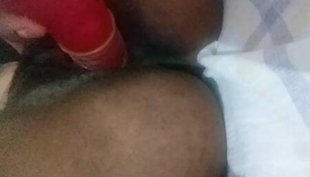 I masturbate with my vibrator to the bottom