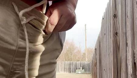 Outdoor Piss 2 - My Small Dick
