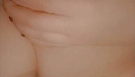 I can't sleep so I suck and play with my nipples at night