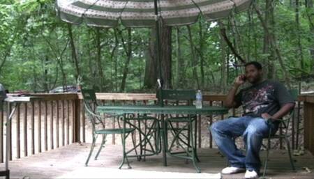 Naked Jen Fucked By A Black Guy On The Deck!  (1st half mp4)