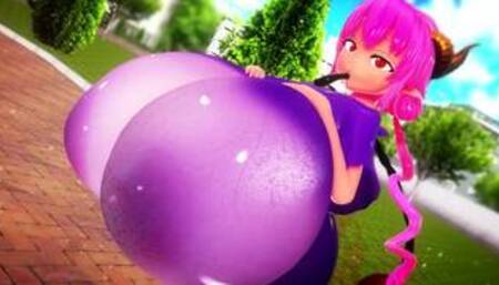 Imbapovi - Ilulu Breasts and Belly Inflation