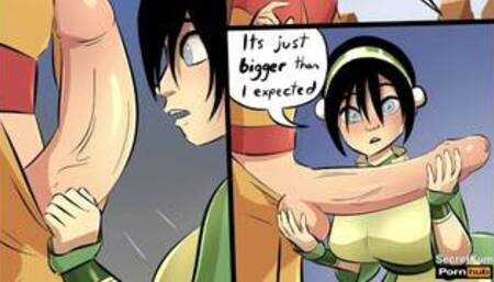 Avatar The Last Air Bender - Hard Work Grown up Parody Porn Comic
