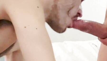 Hung anonymous guy barebacks twink
