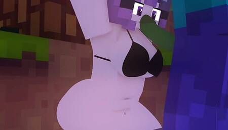 Minecraft Zombie fucks Girl relaxing