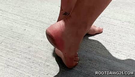 Bare Foot Stroll with Dazey 1080p WMV