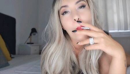 Looking into your eyes while I m teasing you