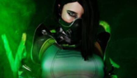 Valorant.Viper fuck her teammate. Pegging, femdom - MollyRedWolf