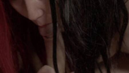 Lovely sexy sensual blowjob with huge cumshot in mouth